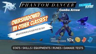 Ragnarok Mobile | Phantom Dancer - Combo Arrow (Full PVE Build + Tests) #ROM #RagnarokMEternalLove