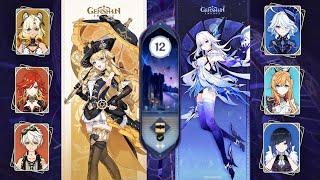 Navia Hypercarry & Skirk Freeze | Spiral Abyss 5.7 Floor 12 || Genshin Impact