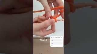 How to crochet magic ring easy tutorial