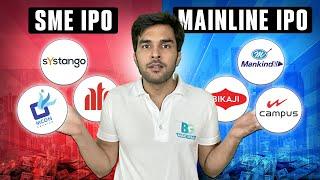 What is SME IPO | Difference Between Mainline IPO vs SME IPO | Hindi