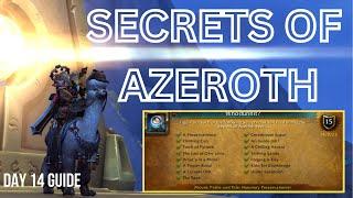 Secrets of Azeroth Event Day 14 "The Race" Easy Guide | Whodunnit? | Pattie