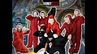 MONEY HEIST Escaping POLICE IN REAL FILE 4 ( bella ciao remix ) live video action