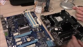 Меняю материнскую плату Gigabyte GA-970A-DS3 rev 1.0 на ASRock 970 Pro3 проц. FX 8320