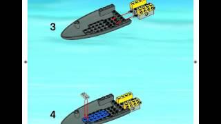 Инструкция по сборке lego  Полицейский самолёт 7723