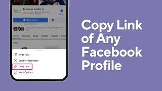 How to Find and Copy the URL of Any Facebook Profile