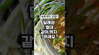 달래와 절대로 같이 먹지마세요!달래 최악의궁합 식품.암예방 면역력 올리는 봄나물 (달래 효능 건강 정보)#달래효능 #달래 #건강 #음식