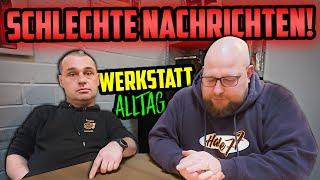 Ein großer VERLUST! - Werkstattalltag Halle77 - Marco & Sven nehmen EUCH mit!