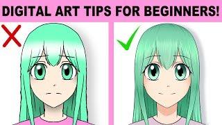 Is Digital Art New to You? This Video Can Help! Digital Art Tips!