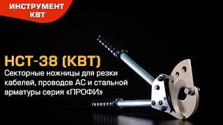 Ножницы секторные НСТ-38 для резки кабелей, проводов АС и стальной арматуры