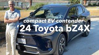 '24 Toyota bZ4X: comfy compact EV