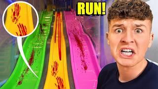 IF YOU SEE BLOOD in an INDOOR PLAYGROUND, run.. (it's a trap)