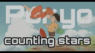 Ponyo[AMV]-Counting Stars ( cover by J.Fla )