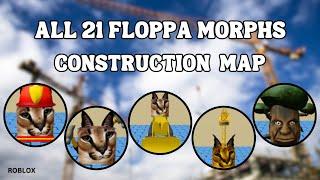 How To Find All Floppas in Construction Map | Roblox Find The Floppa Morphs