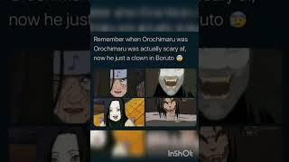 Evolution of orochimaru || Anime memes || #anime #animememes #naruto #funny #shorts