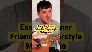 Easy Beginner Friendly Classical Guitar Lesson - Malagueña - Drue James