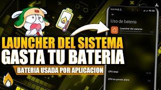 «Launcher del Sistema» ESTÁ DRENANDO TU BATERÍA XIAOMI  | AHORRA BATERÍA EN MIUI 13 Y MIUI 12 