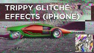 How to create TRIPPY VHS Glitché visuals on your iPHONE! (BRTHR, A$AP ROCKY, PRO EFFECTS)