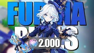 ÜBER 2.000 PULLS AUF FURINA!? Der GRÖßTE FURINA PULL STREAM BISLANG! Teil 1 I Genshin Impact