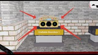 HOW TO MAKE A CRAFTABLE BOOMBOX (handyman)