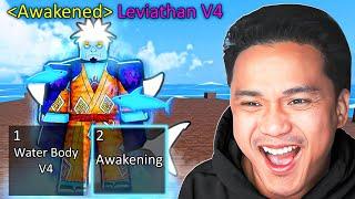 LVL 1 Noob To MAX Awakened Shark V4 In Blox Fruits