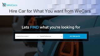 weCars | Car Rental Company in Australia