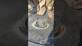 Wow amazing skills of stick welding for Ruond welding #shorts #welding