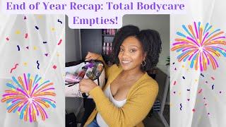 Bodycare Empties Recap for 2023