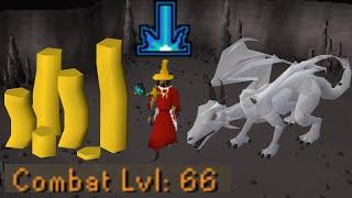 Smiting bots on my Baby Pure - Pking at the Revenant Caves