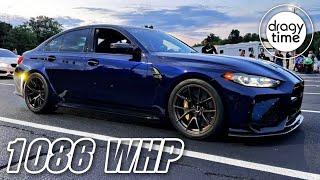 1086 WHP BMW M3C G80 X-Drive | Acceleration from 100-200 200-250 Km/h | 60-130 100-150 mph