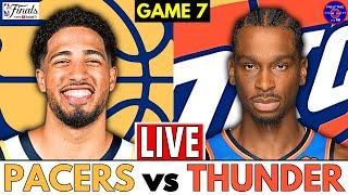2025 NBA Finals: Indiana Pacers vs Oklahoma City Thunder Game 7 | Live Play-By-Play & Scoreboard
