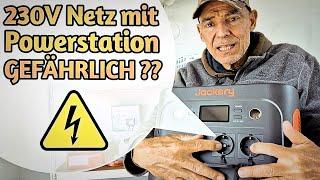 Elektro-Special ️ Tiny House Elektrik mit Powerstation - Grundlagen und Gefahren