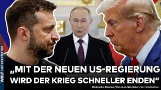 PUTINS KRIEG: Selenskyj setzt auf Trump für Verhandlungen! Krieg soll 2025 durch Diplomatie enden