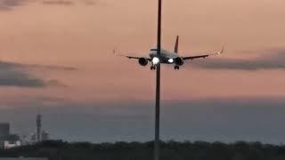 FRANKFURT AIRPORT PLANESPOTTING  LUFTHANSA A320NEO LANDING RUNWAY 07L️