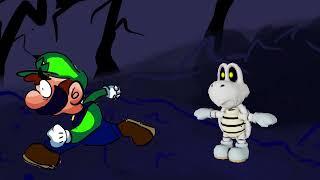 Super Mario Bros Movie REPLAYED- Scene 158 "Luigi runs from a png of Drybones"