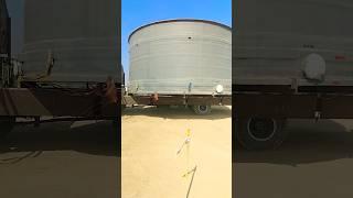 Tanks Erection Unloading On Site | #shorts | #short | #wps | #pqr