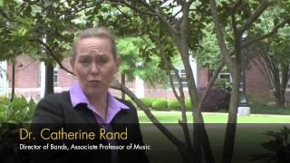 Dr. Catherine Rand, USM Director of Bands; Associate Professor of Music