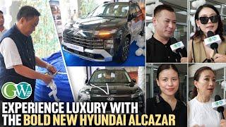 DMP: FLOYD HYUNDAI LAUNCHES THE BOLD NEW HYUNDAI ALCAZAR 6 & 7 SEATER SUV AT, PURANA BAZAR