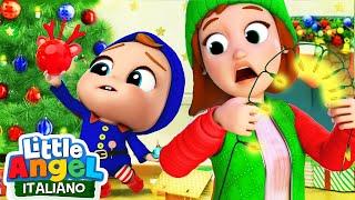 Decoriamo la Casa per Natale  Cartoni Animati con Gianni Piccino - Little Angel Italiano