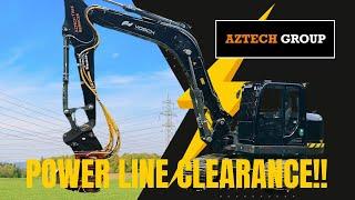 Aztech Group - Ep35: Power line clearing with the VOSCH, risky Ash fells and of course, RAIN!!