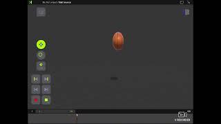 Ball bounce Naomi animation 3D