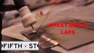TIG Welding Sheet Metal Lap Joints