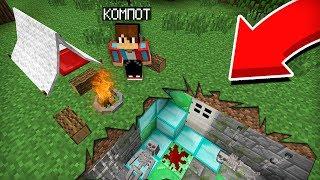 Я ОТПРАВИЛСЯ НОЧЬЮ В ПОХОД И НАШЁЛ ТАМ НЕЧТО В МАЙНКРАФТ | Компот Minecraft