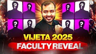 Vijeta Batch 2025 | Faculty Reveal  | Know Your Faculties