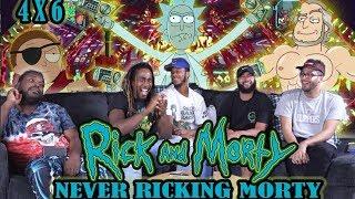 Rick And Morty  4 x 6 " Never Ricking Morty" Reaction/Review