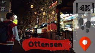 Walk in Hamburg-Ottensen  | 4K·60p | One Night in Ottensen