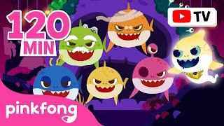  Spooky Halloween Zombie Sharks | Halloween Baby Shark | Halloween Songs | Pinkfong Songs for Kids