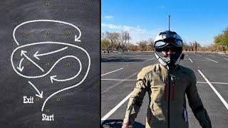 This Motorcycle Drill Will Test ALL of Your Skills!