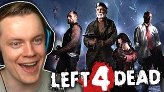 I Played Left 4 Dead for the FIRST TIME and it was Absolutely INSANE