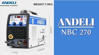 Распаковка. Сварочный полуавтомат Andeli NBC-270