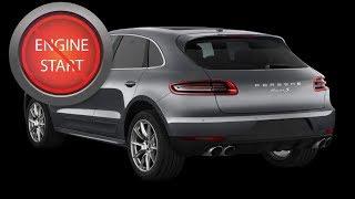Open and Start Porsche with a dead key fob and one piece door handles.